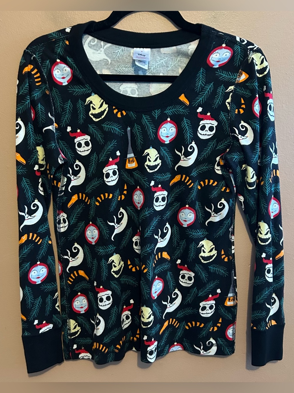 Hanna Andersson Disney Nightmare Before Christmas 100% Organic Cotton PJ Top